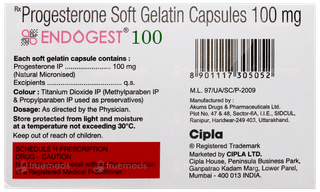 Endogest 100 Capsule 10