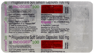 Endogest 100 Capsule 10