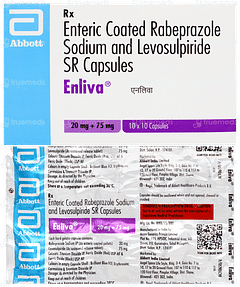 Enliva 20mg+75mg Capsule 10