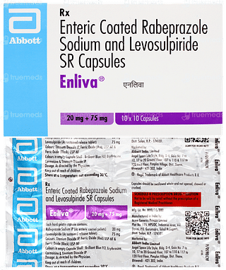 Enliva 20mg+75mg Capsule 10