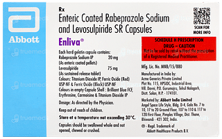Enliva 20mg+75mg Capsule 10