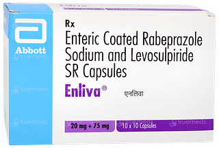 Enliva 20mg+75mg Capsule 10