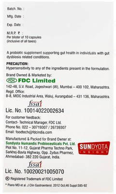 Entero Plus Capsule 10