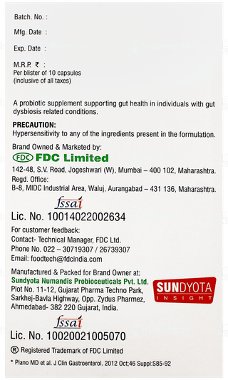 Entero Plus Capsule 10