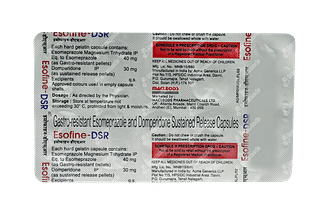 Esofine Dsr 30/40 MG Capsule 10