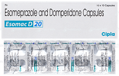 Esomac D 20 Capsule 10