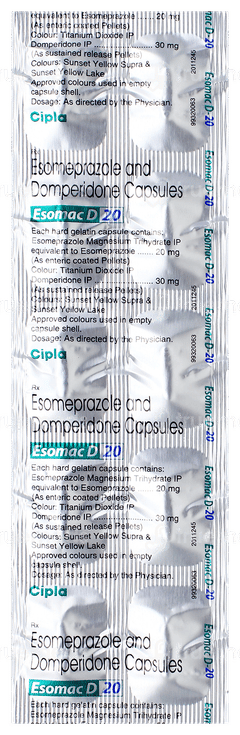 Esomac D 20 Capsule 10
