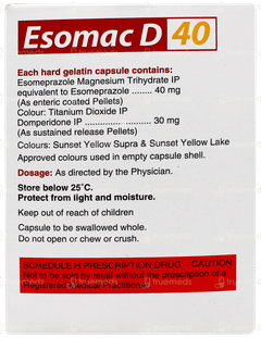 Esomac D 40 Capsule 10