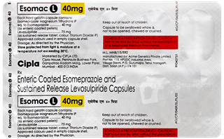 Esomac L 40Mg Capsule 10