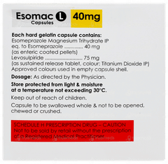 Esomac L 40mg Capsule 10 Esomac L 40mg Capsule 10