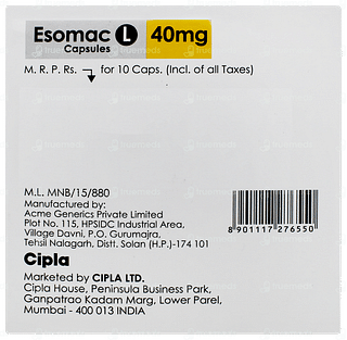 Esomac L Capsule 10