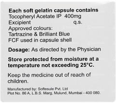 Evinal 400 Capsule 10 Evinal 400 Capsule 10