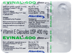 Evinal 400 Capsule 10 Evinal 400 Capsule 10