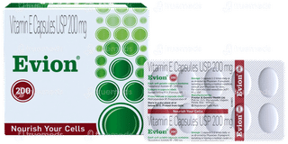 Evion 200 Capsule 10