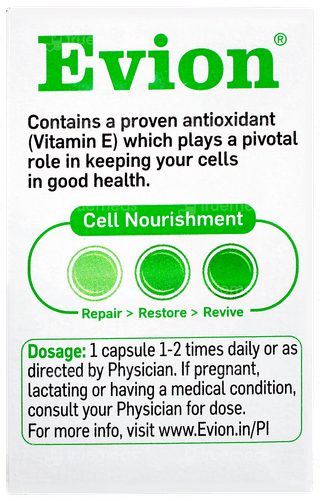 Evion 200 Capsule 10