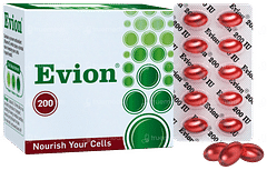Evion 200 Capsule 10