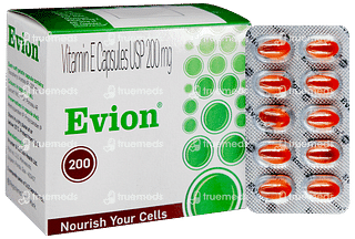 Evion 200 Capsule 10