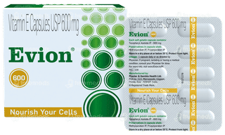 Evion 600 Capsule 10