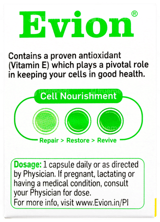 Evion 600 Capsule 10