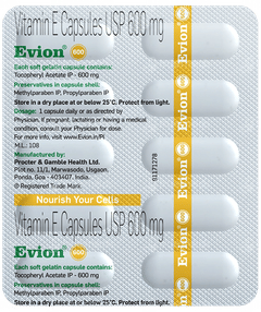 Evion 600 Capsule 10