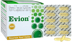 Evion 600 Capsule 10