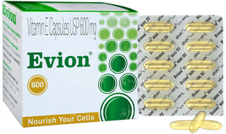 Evion 600 Capsule 10