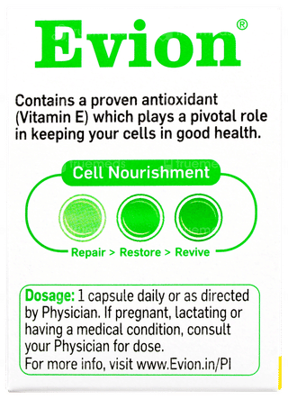 Evion 600 Capsule 10