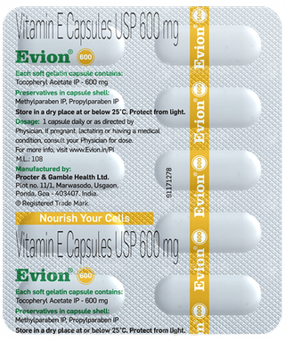 Evion 600 Capsule 10
