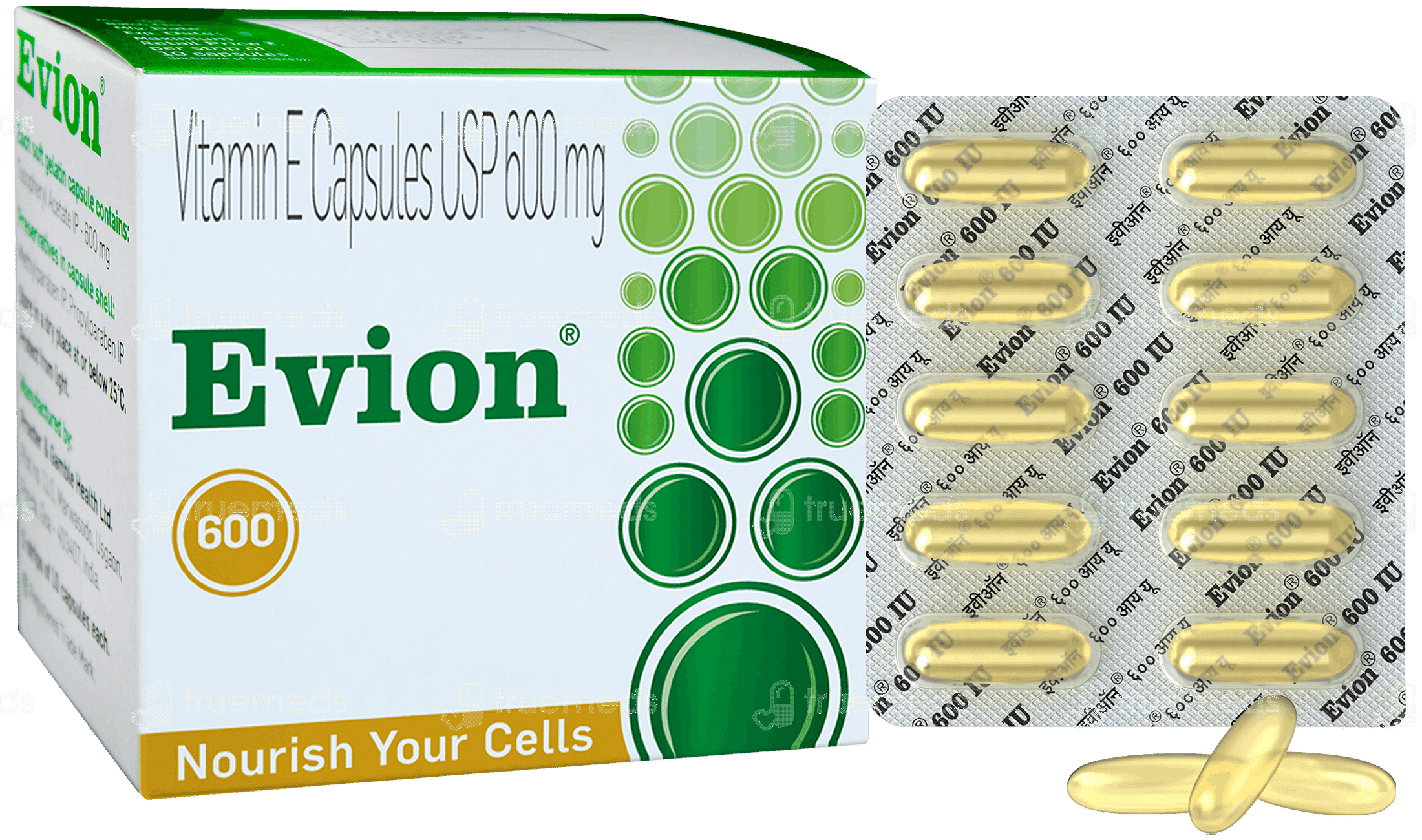 Evion 600 Mg Capsule Price In India Evion 600 MG | Order Evion 600 MG Capsule Online at Truemeds