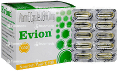 Evion 600 Capsule 10