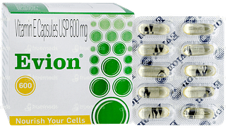 Evion 600 Capsule 10