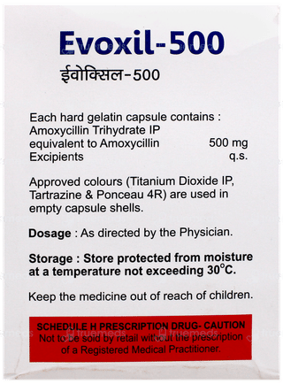 Evoxil 500 Capsule 10