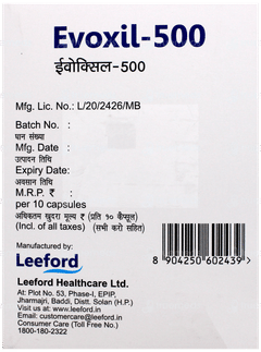 Evoxil 500 Capsule 10