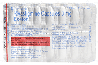 Exelon 1.5 Mg Capsule 14