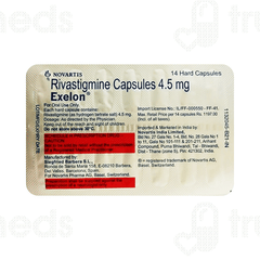 Exelon 4.5 MG Capsule 14