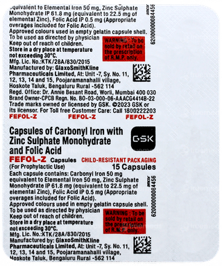 Fefol Z Capsule 15