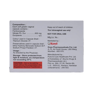 Fegus Vaginal Capsule 1