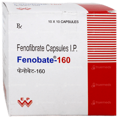 Fenobate 160 Capsule 10