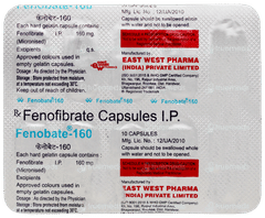Fenobate 160 Capsule 10