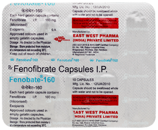 Fenobate 160 Capsule 10