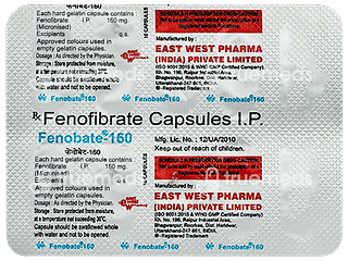 Fenobate 160 Capsule 10