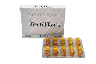 Fertiflax 1000 MG Capsule 10