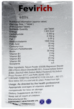Fevirich Tablet 15 Fevirich Tablet 15
