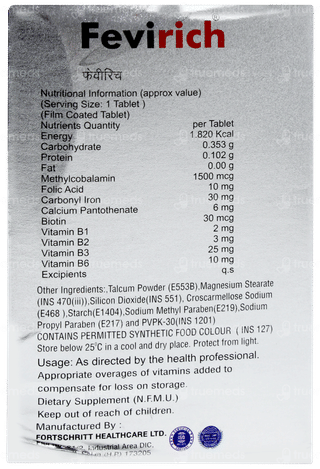 Fevirich Tablet 15