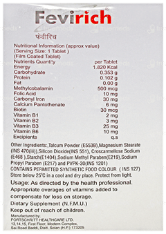 Fevirich Tablet 15 Fevirich Tablet 15