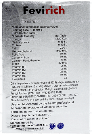 Fevirich Tablet 15