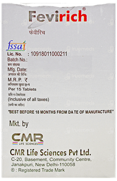 Fevirich Tablet 15 Fevirich Tablet 15