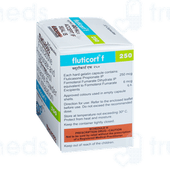 Fluticort F 6/200mcg Capsule 30