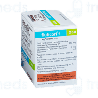 Fluticort F 6/200mcg Capsule 30