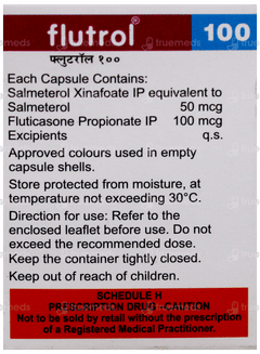 Flutrol 100 Capsule 30 Flutrol 100 Capsule 30